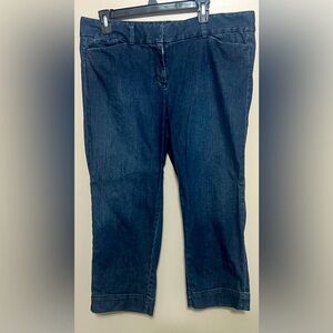 Ann Taylor LOFT modern crop dressy jeans Size 12